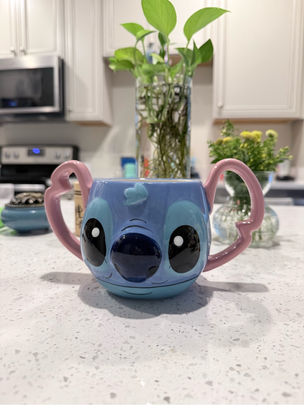 Disney Lilo & Stitch Stitch Double-Handled Ceramic Mug